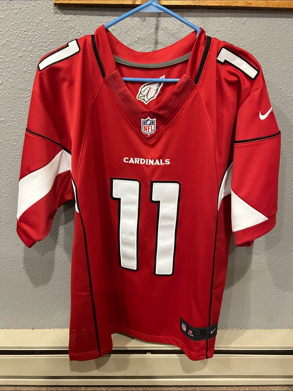Nike Red Cardinals #11 Men's Football Jersey